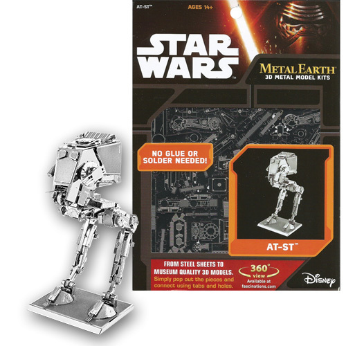METAL EARTH 3D MODEL: STAR WARS AT-ST