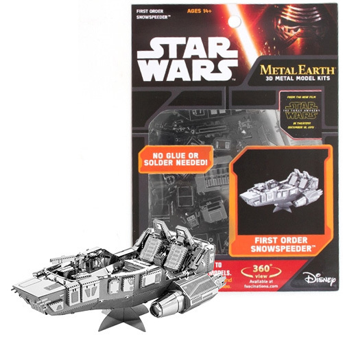 METAL EARTH 3D MODEL: STAR WARS FIRST ORDER SNOWSPEEDER