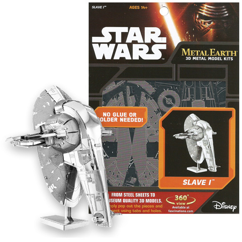 METAL EARTH 3D MODEL: STAR WARS SLAVE I