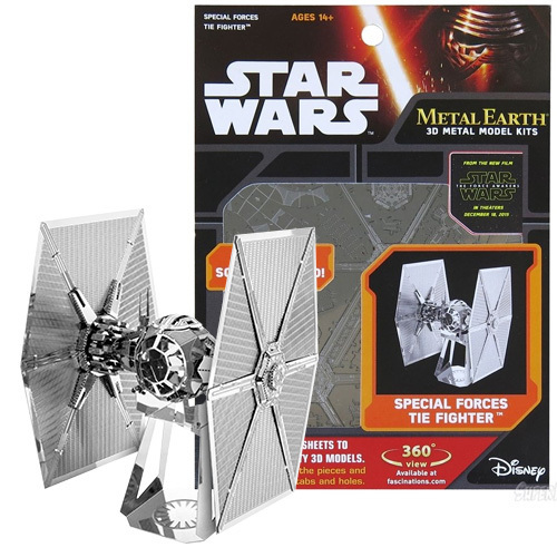 METAL EARTH 3D MODEL: STAR WARS SPECIAL FORCES TIE FIGHTER