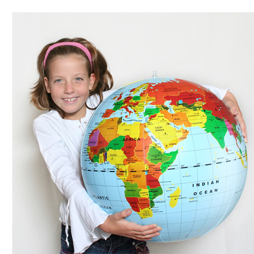 20&quot; GIANT INFLATABLE GLOBE