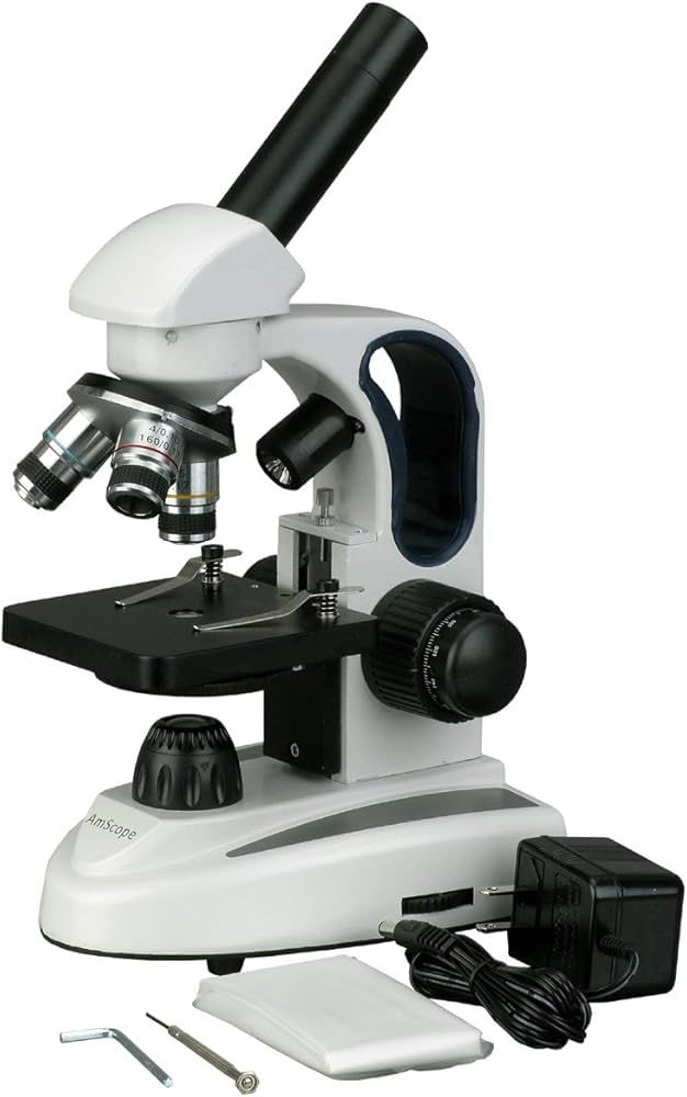 40X-1000X LED COMPOUND BIOLOGICAL MICROSCOPE