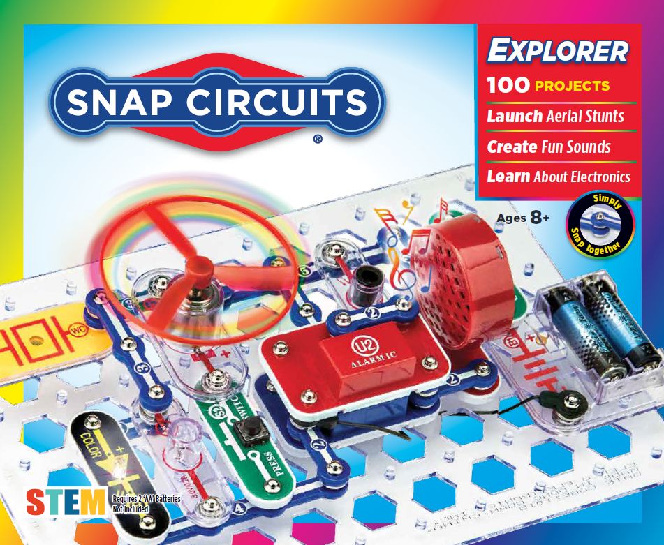 SNAP CIRCUITS EXPLORER 100 PROJECTS