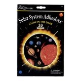 SOLAR SYSTEM ADHESIVES GLOW-IN-THE-DARK