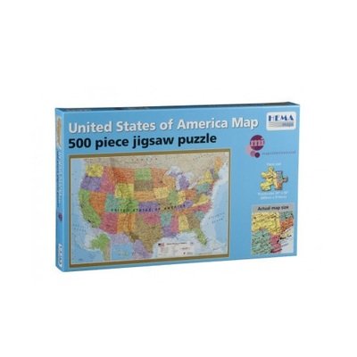 USA MAP JIGSAW PUZZLE