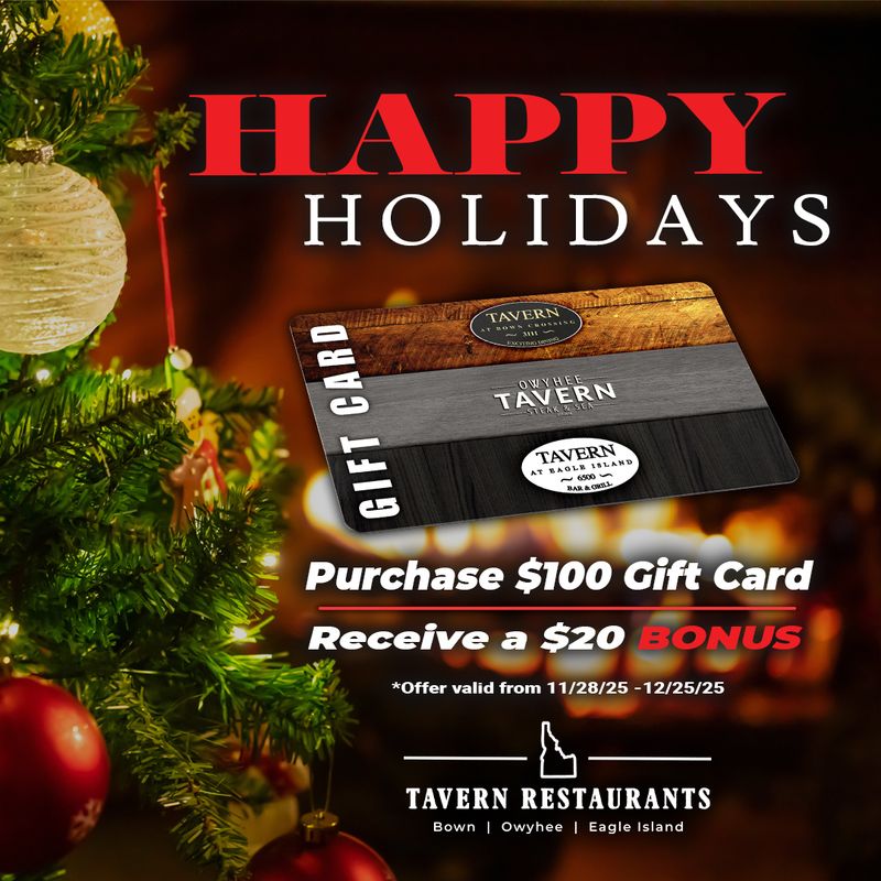 $100 GIFT CARD + $20 Holiday Bonus!