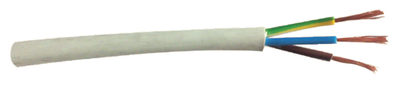 3 Core Flexiable Cable  2.5  mmsq (Cross section) 
Colour White.