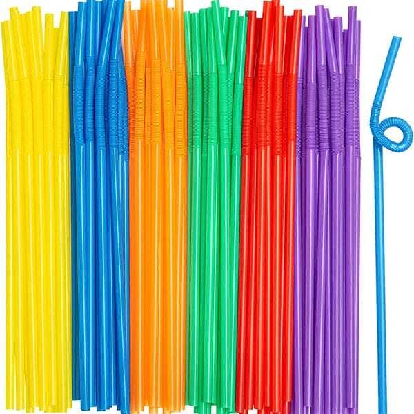 50 pcs Plastic Straws