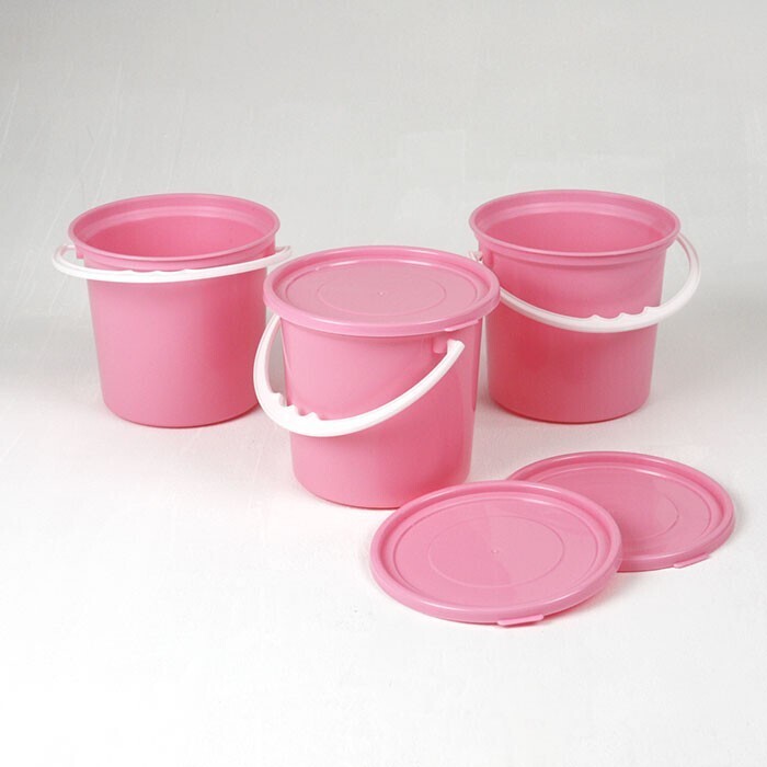 5pcs Plain Party Pack Buckets