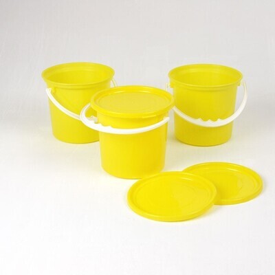 5pcs Plain Party Pack Buckets