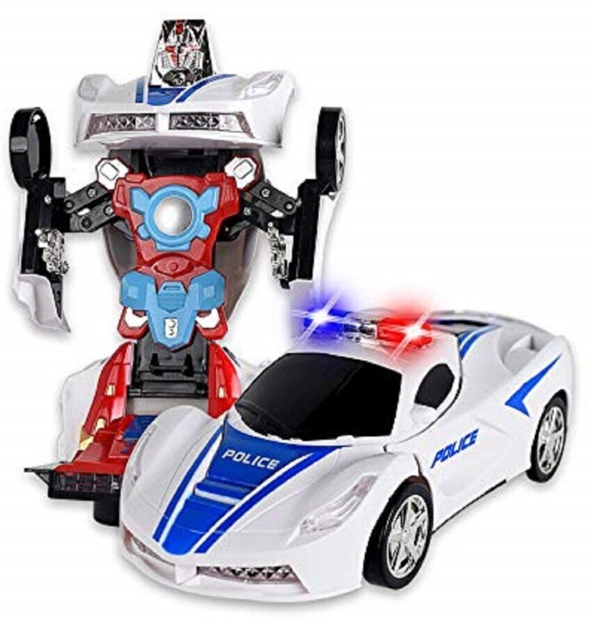 Police Transformer Car