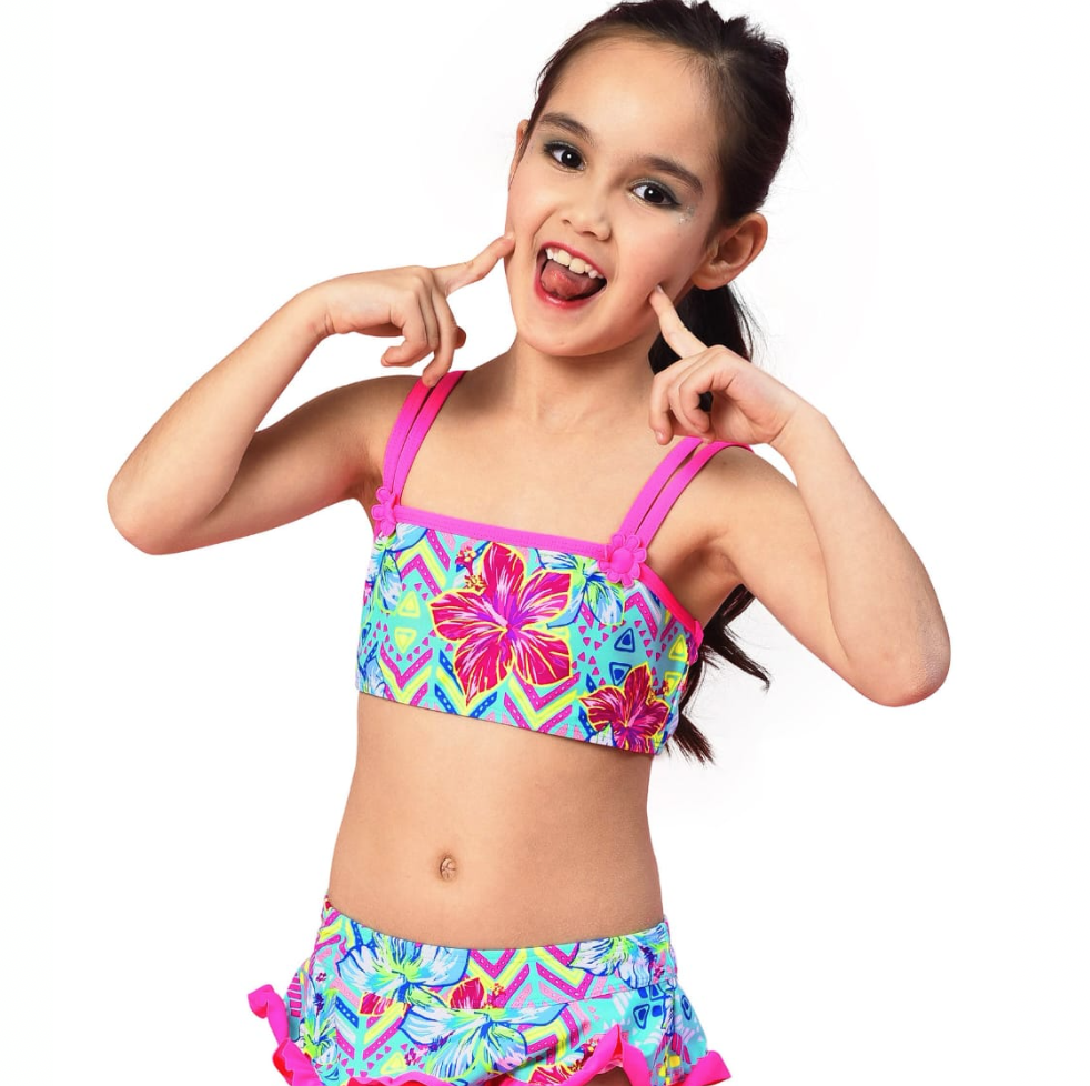 Girl&#39;s Swimming Costume 2pcs
