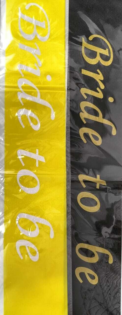 Bride to be Sash