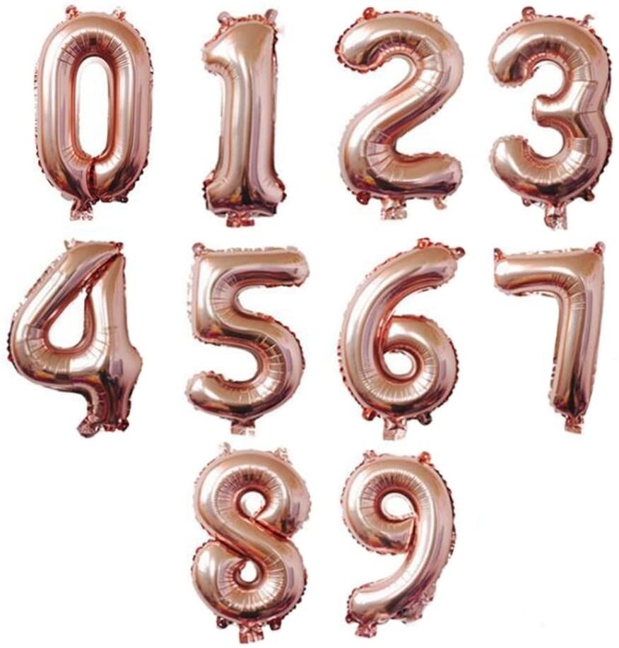 32in Foil Number Balloons