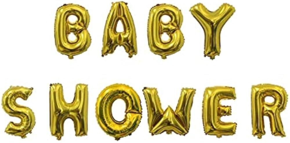 Baby Shower Foil Balloon Banner