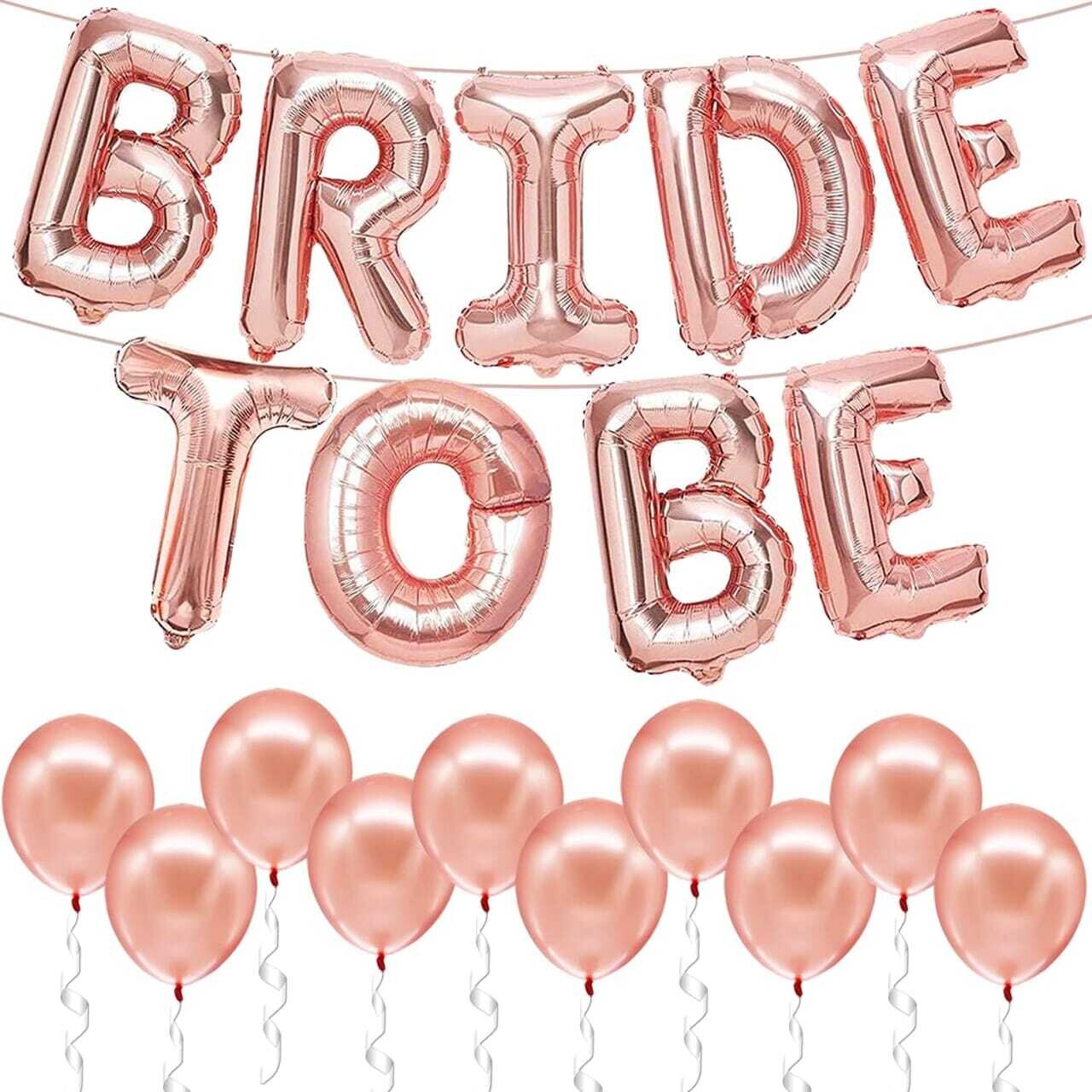Bride to Be Foil Balloon Banner