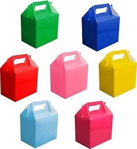6 pcs Plain Party Pack Boxes