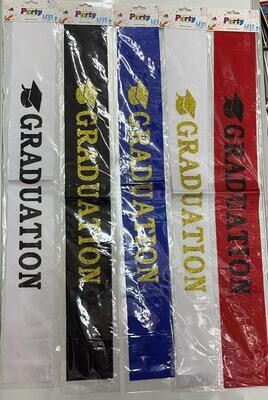 Graduation with Glitter Sash