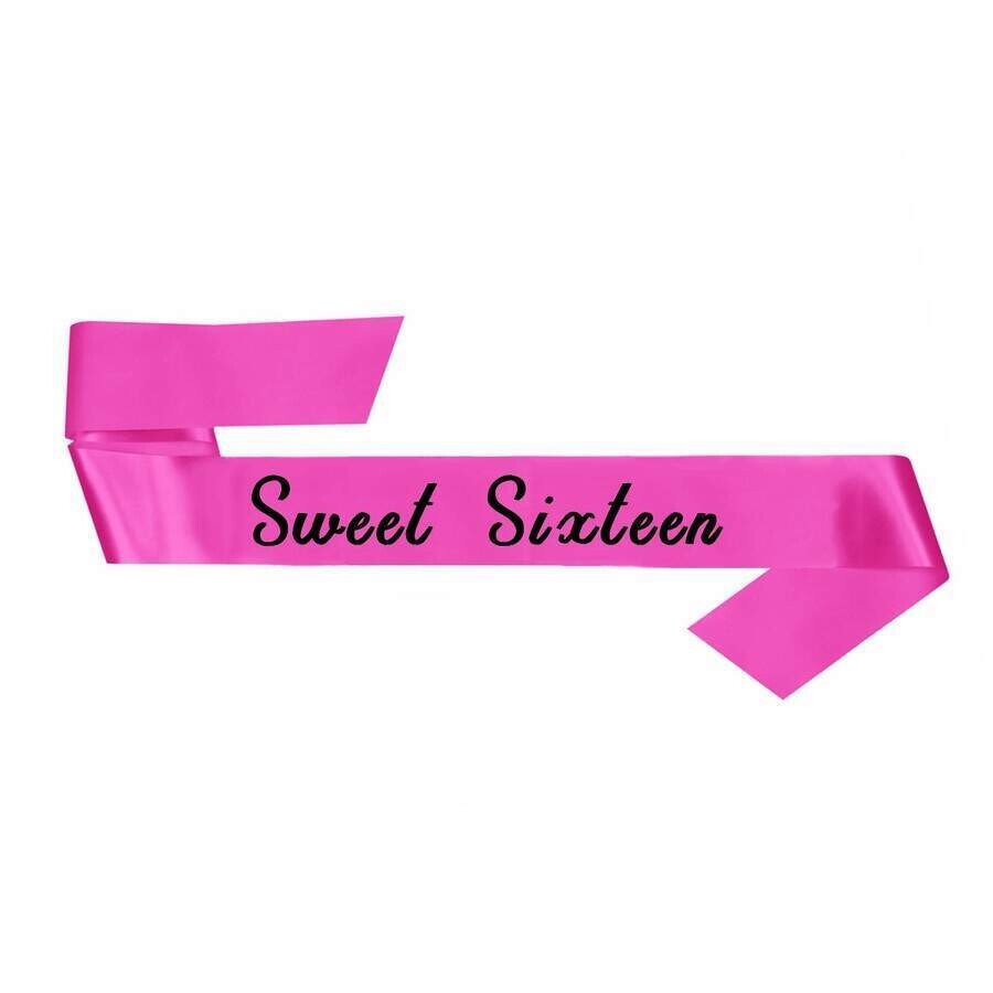 Sweet 16 Sash