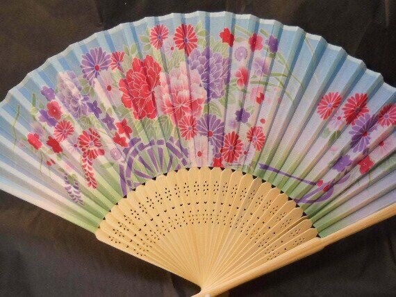 Paper Flower Fans