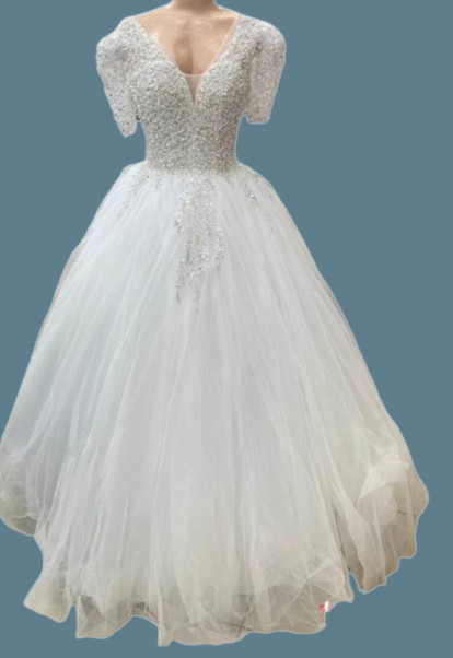 Ball Gown Wedding Dress - 1267