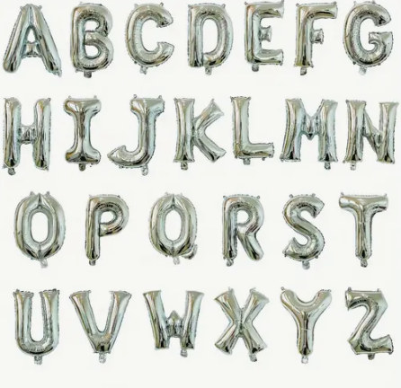 20in Foil Alphabet Balloons