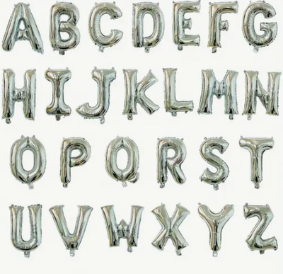 20in Foil Alphabet Balloons
