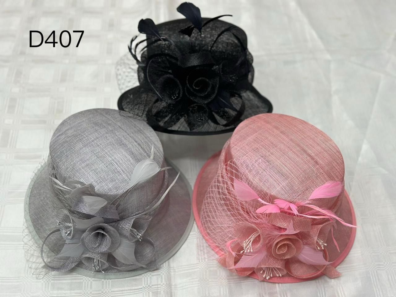 Bridal Hats - D407