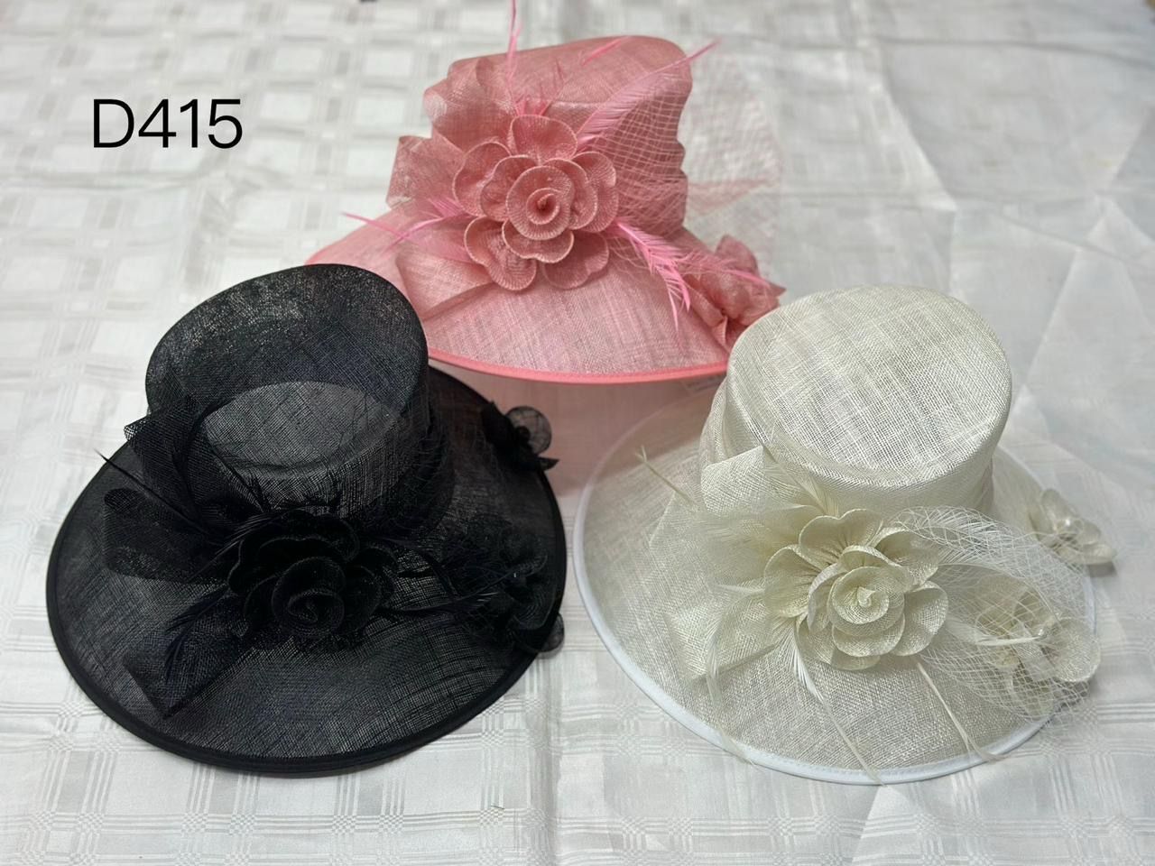 Bridal Hats - D415
