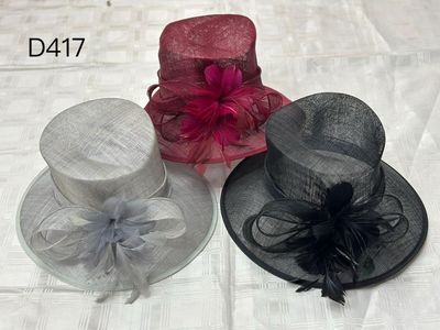 Bridal Hats - D417