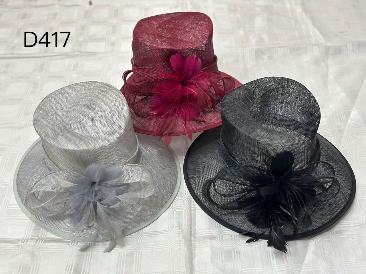 Bridal Hats - D417