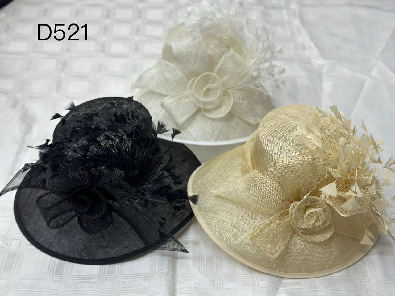 Bridal Hats - D521