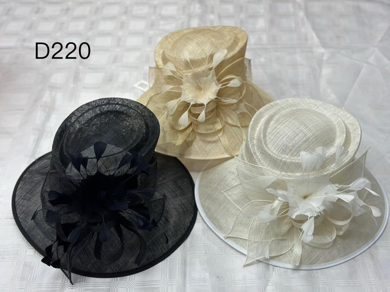Bridal Hats - D220