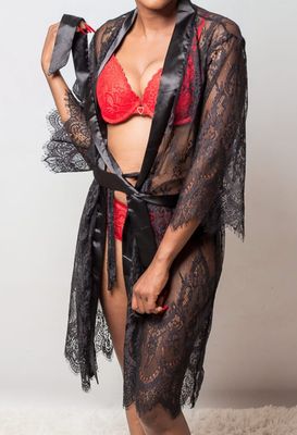 Long Lace Gown