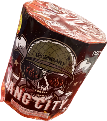 Firework-Arial:礼花 [繁华都市 ] Bang City, 10 shots, 200g