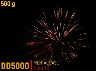 Firework-Arial:礼花 [ 穹幕愿景]Mental Case 9 shots, 500g