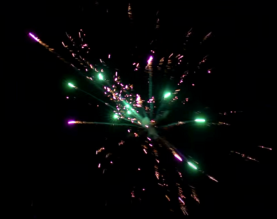 Firework-Arial:礼花 [翩翩舞姿] Twist N Shout,7 shots, 200g