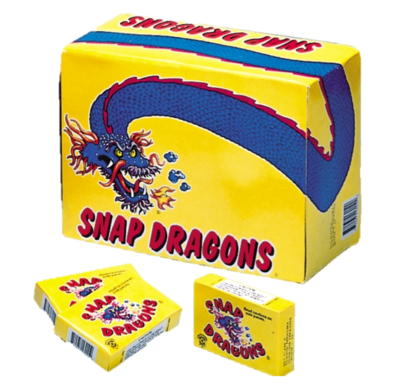大盒装摔炮 童年的回忆Snap Dragon Poppers Box