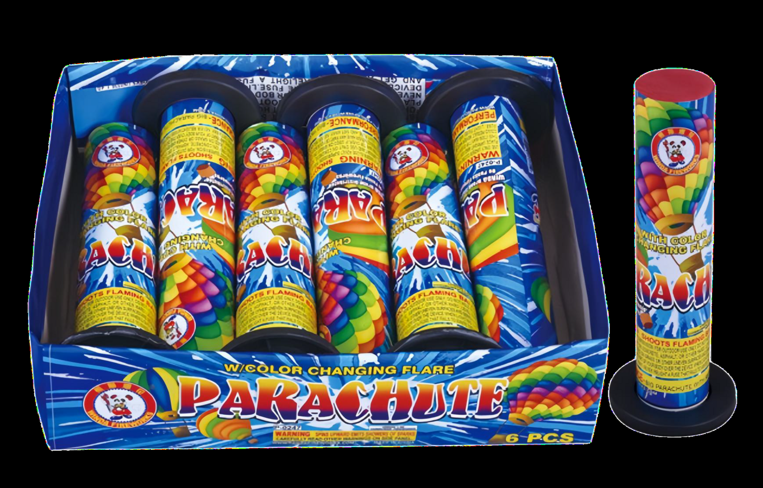 Winda parachute box 玩具烟花[降落伞]