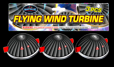 玩具烟⽕[起飞吧⼩旋风] Flying Wind pack