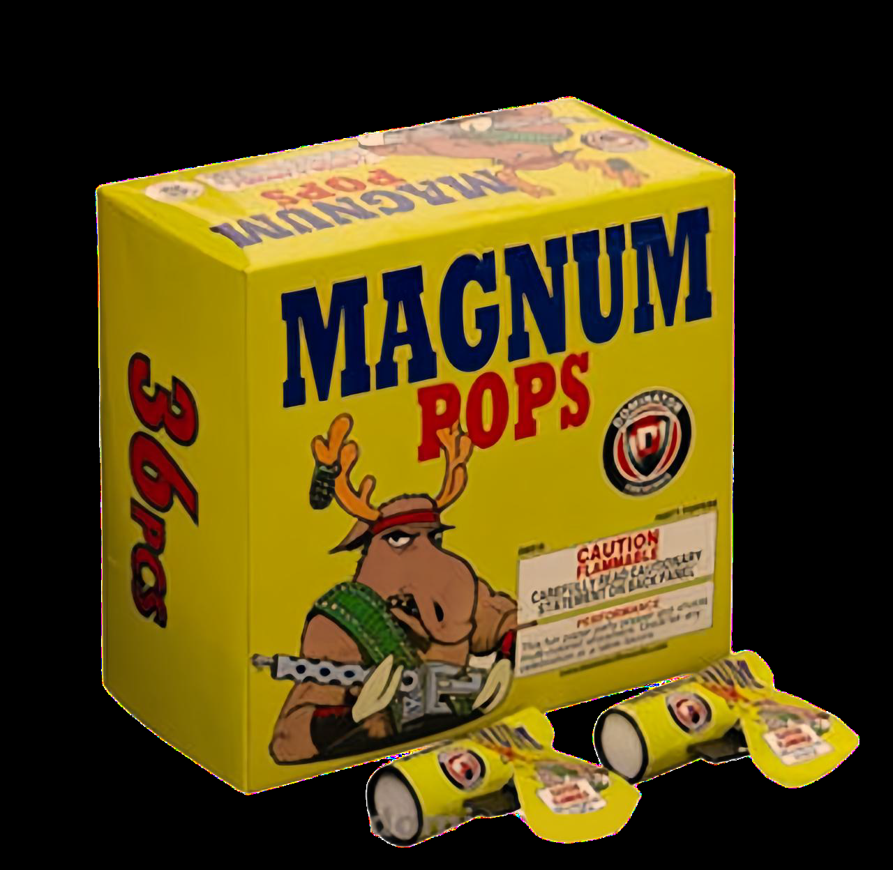 玩具烟花[浪漫彩带] Magnum, pistol, poppers, confetti Box