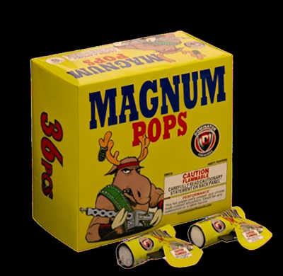 玩具烟花[浪漫彩带] Magnum, pistol, poppers, confetti Box