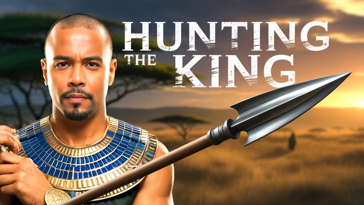 Thumbnails -our client on a lion hunt.   (we can put your face too)