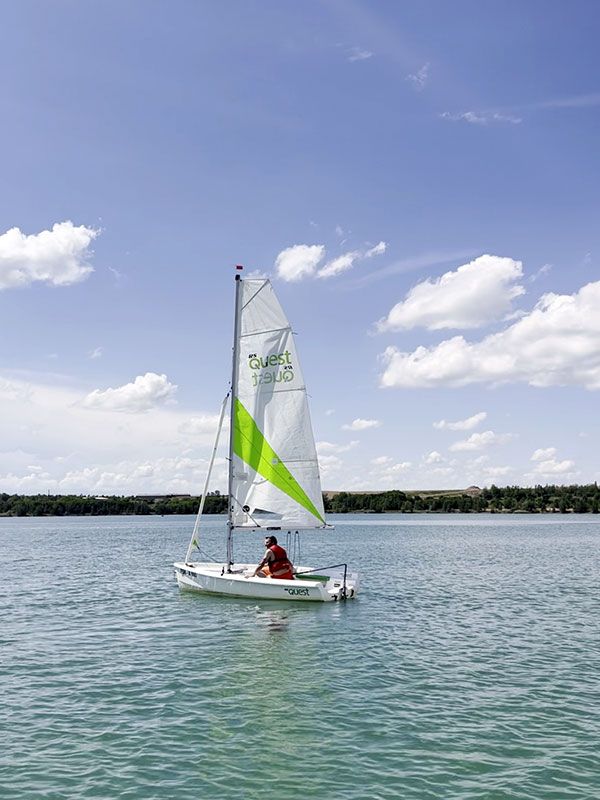 Schnuppersegeln Jolle