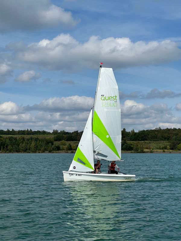 Schnuppersegeln Jolle