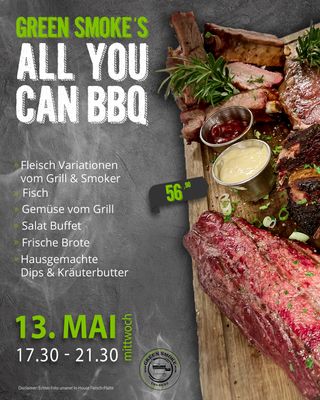 ALL YOU CAN BBQ  13.05.2026