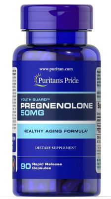 PREGNENOLONE 50mg 90 capsules