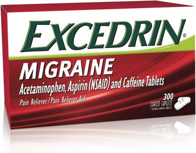 Excedrin Migraine for Migraine Relief, 300 Caplets