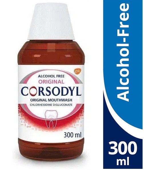 Corsodyl Gum Disease &amp; Bleeding Treatment Mouthwash 300ml/600ml