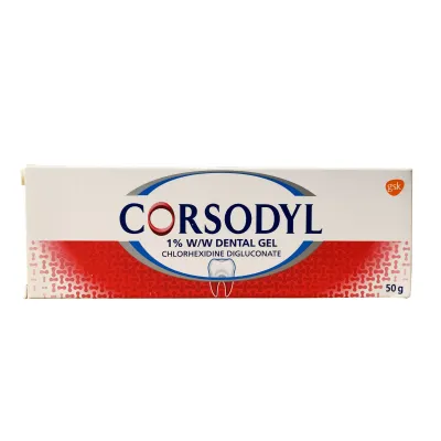 Corsodyl 1% W/W Gum Problem Treatment Dental Gel